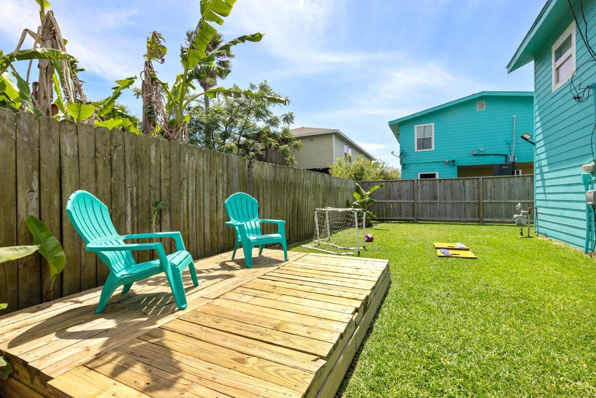 Nr Beach Pier Oasis Game Tables Yard Bbq Galveston Kültér fotó